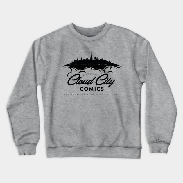 Cloud City Comics Crewneck Sweatshirt by MindsparkCreative